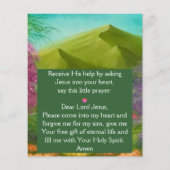 Gospel Tract Flyer (Hinten)