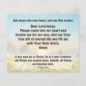 Gospel Tract Flyer (Hinten)