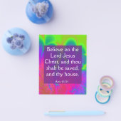 Gospel Tract Flyer (Einzeln)