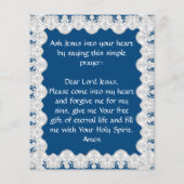 Gospel Tract Flyer (Hinten)