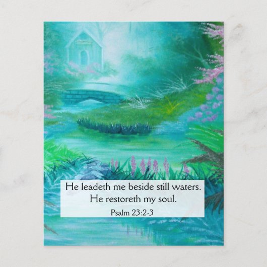 Gospel Tract Flyer (Vorne)