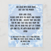 Gospel Tract Flyer (Hinten)