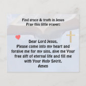 Gospel Tract Flyer (Hinten)