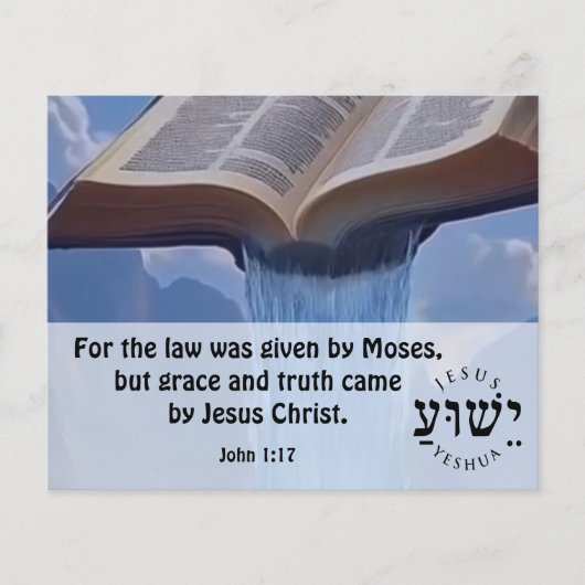 Gospel Tract Flyer (Vorne)