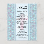 Gospel Tract Flyer (Hinten)