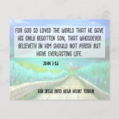 Gospel Tract Flyer (Hinten)