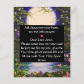 Gospel Tract Flyer (Hinten)