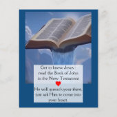 Gospel Tract Flyer (Hinten)