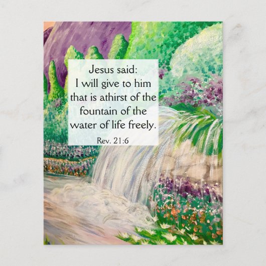 Gospel Tract Flyer (Vorne)