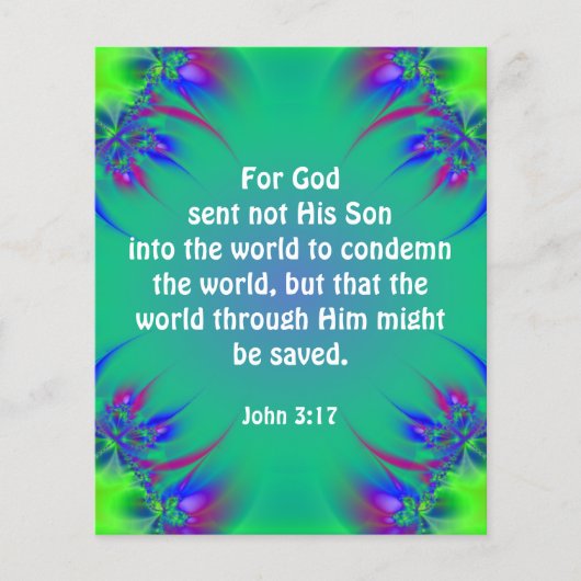 Gospel Tract Flyer (Vorne)