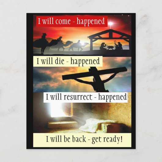 Gospel Tract Flyer (Hinten)