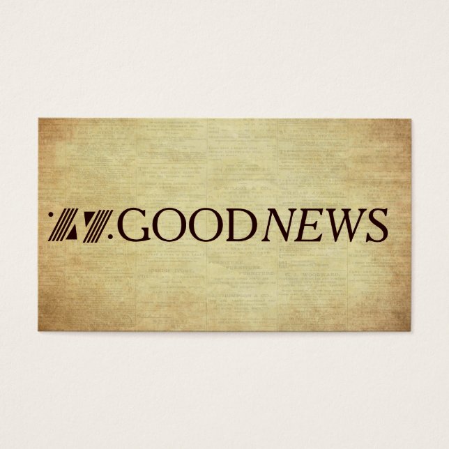 Gospel Tract Plan Rettung Gute Nachrichten (Vorderseite)