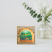 Gospel-Traktkarte Quadratische Visitenkarte (Stehend Vorderseite)