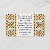 Gospel-Traktkarte Visitenkarte (Vorderseite)