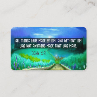 Gospel-Traktkarte Visitenkarte