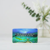 Gospel-Traktkarte Visitenkarte (Stehend Vorderseite)