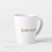 Gospel zum Leben Becher Milchtasse (Rechte Ecke)