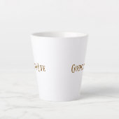 Gospel zum Leben Becher Milchtasse (Vorderseite)