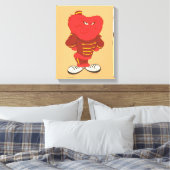 Gossamer Bellhop Leinwanddruck (Insitu (Schlafzimmer))