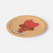 Gossamer Bellhop Pappteller (Schrägansicht)