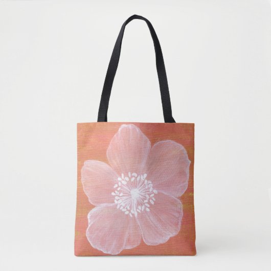 Gossamer Blume Tote Bag Tasche (Vorderseite)