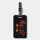 Gossamer erreicht aus den Schatten Gepäckanhänger (Vorderseite vertikal)