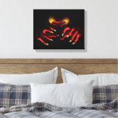 Gossamer erreicht aus den Schatten Leinwanddruck (Insitu (Schlafzimmer))