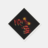 Gossamer erreicht aus den Schatten Serviette (Ecke)