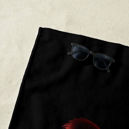 Gossamer erreicht aus den Schatten Strandtuch (Beispiel)