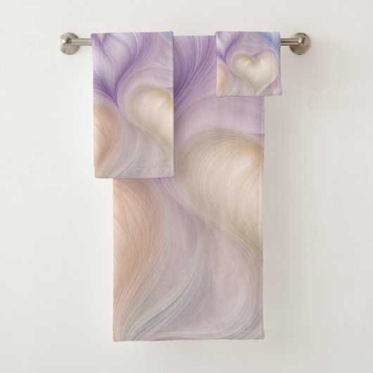 Gossamer Hearts Badhandtuch Set (Insitu)