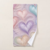 Gossamer Hearts Badhandtuch Set (Handtuch)