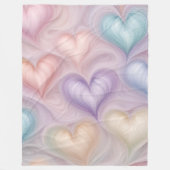 Gossamer Hearts Fleecedecke (Vorderseite)