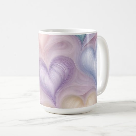 Gossamer Hearts Kaffeetasse (VorderseiteRechts)