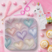 Gossamer Hearts Pappteller (Party)