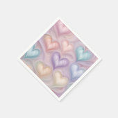 Gossamer Hearts Serviette (Ecke)