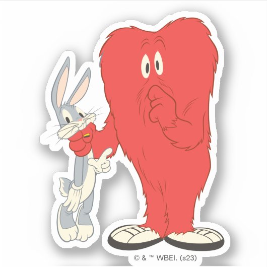 Gossamer Holding BUGS BUNNY™ Aufkleber (Vorderseite)