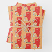 Gossamer Holding BUGS BUNNY™ Geschenkpapier Set (Beispiel)
