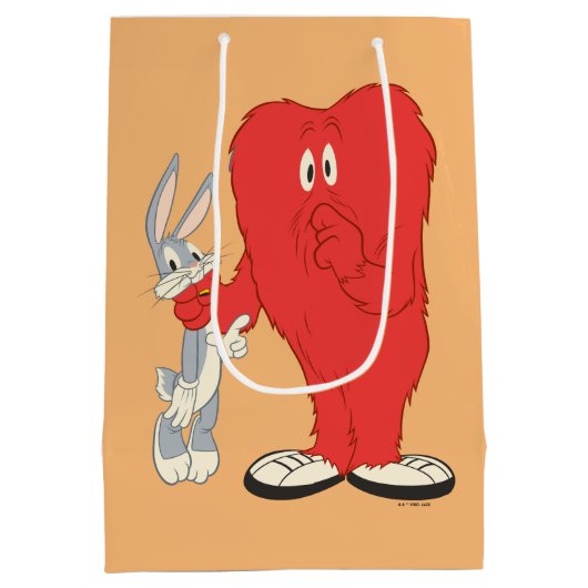 Gossamer Holding BUGS BUNNY™ Mittlere Geschenktüte (Rückseite)