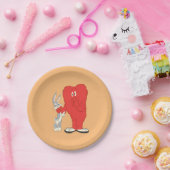 Gossamer Holding BUGS BUNNY™ Pappteller (Party)