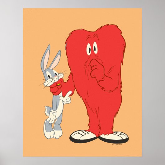 Gossamer Holding BUGS BUNNY™ Poster (Vorne)
