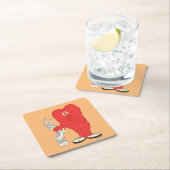 Gossamer Holding BUGS BUNNY™ Rechteckiger Pappuntersetzer (Vor Ort)