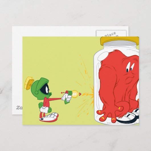 Gossamer in einem Glas - Farbe Postkarte (Vorne/Hinten)