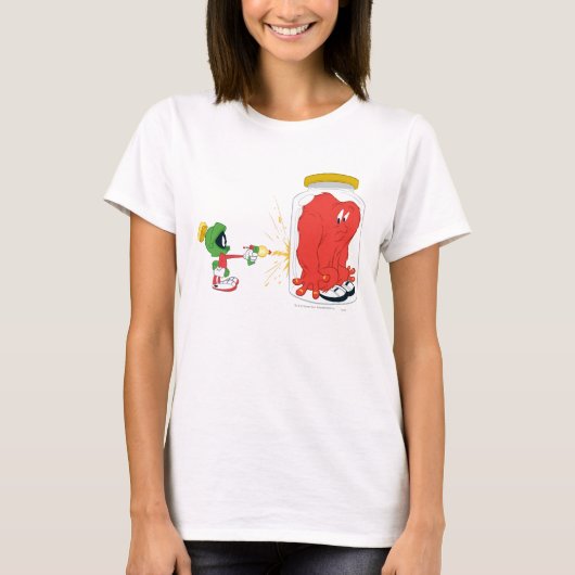 Gossamer in einem Glas - Farbe T-Shirt (Vorderseite)