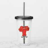 Gossamer Menacing Pose Acryltrinkbecher (Vorderseite)