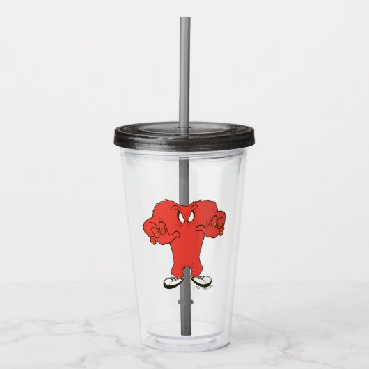 Gossamer Menacing Pose Acryltrinkbecher (Vorderseite)