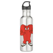 Gossamer Menacing Pose Edelstahlflasche (Vorderseite)