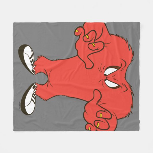 Gossamer Menacing Pose Fleecedecke (Vorderseite (Horizontal))