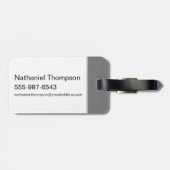 Gossamer Menacing Pose Gepäckanhänger (Rückseite horizontal)