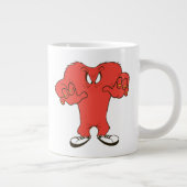 Gossamer Menacing Pose Jumbo-Tasse (Rechts)