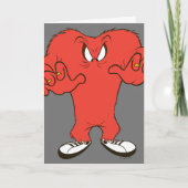 Gossamer Menacing Pose Karte (Vorderseite)